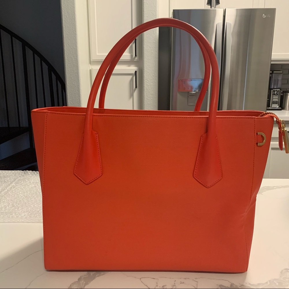 Dagne Dover 15” Tote - Vermilion - Picture 2 of 11
